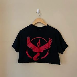 🌙 Pokémon Team Valor Crop Tee